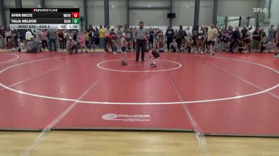 EXB 5 lbs Final - Aven Beltz, Waynesboro vs Talia Nelson, Olanta