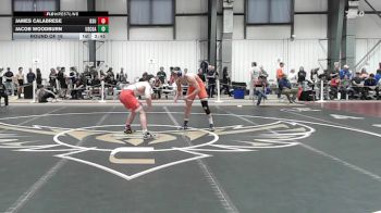 157 lbs Round Of 16 - James Calabrese, Bridgewater vs Jacob Woodburn, Coast Guard