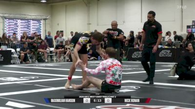 Nick Ronan vs Maximilian Hanson 2026 ADCC West Coast Trials