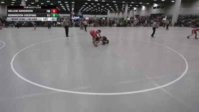 132 lbs Cons. Rd Of 64 - Remington Joesting, Illinois vs Willem Anderson, The Wrestling Academy