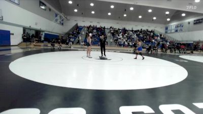 180 lbs Semifinal - Kalila Shrive, Menlo College vs Genesis Rivera, Westcliff University