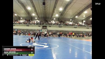 65B Champ. Round 1 - Nash Weaver, Titan Wrestling Institute vs Zayden White, Hannibal Youth Wrestling Club