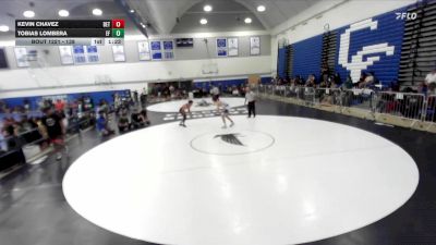 138 lbs Champ. Round 2 - Kevin Chavez, Valencia vs Tobias Lombera, Elite Force