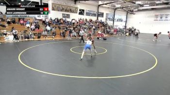 125 lbs Cons. Round 2 - Amauri Wright, Rochester vs Nick Lawrensen, Thomas More