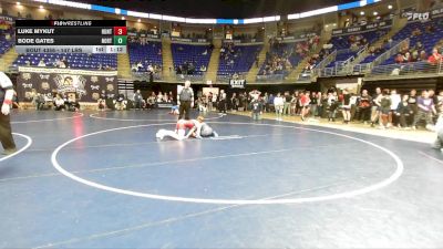 147 lbs 5th Place - Luke Mykut, Huntingdon vs Bode Gates, North Schuylkill