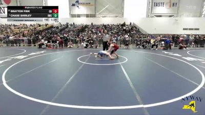 106 lbs Champ. Round 1 - Brayton Fink, Colonie Wrestling vs Chase Shirley, Rambler Wrestling Club