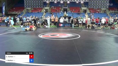 126 lbs Rnd Of 128 - Charlie Dykes, Missouri vs Isreal Walker, New York