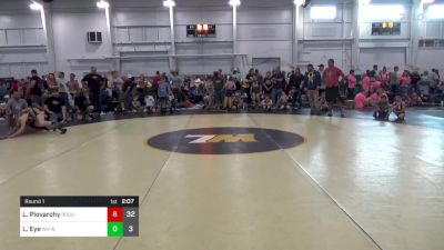 90 lbs Round 1 - Landon Piovarchy, Rogue W.C. (OH) vs Liam Eye, WV Wild 2