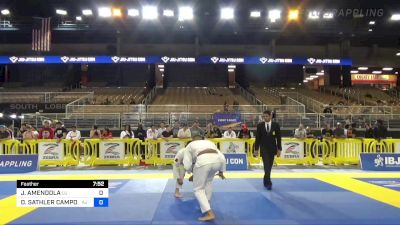 JEFF AMENDOLA vs DANIEL SATHLER CAMPOS 2022 Pan Jiu Jitsu IBJJF Championship