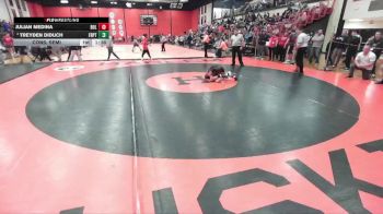 106 lbs Cons. Semi - Julian Medina, BOLINGBROOK vs Treyden Diduch, FREEPORT (HS)