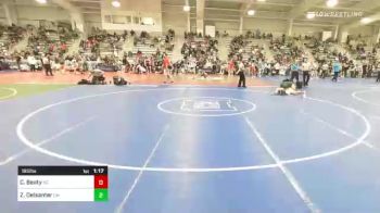 195 lbs Quarterfinal - Caleb Beaty, NC vs Zachary Delsanter, OH