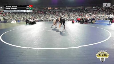 B5A-215 lbs 1st Place Match - Ritson Meyer, Elgin vs Aiven Robbins, Coweta