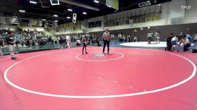 71 lbs Quarterfinal - Ares Duarte, So Cal Hammers Wrestling vs Luca Hestrin, Team SoCal WC