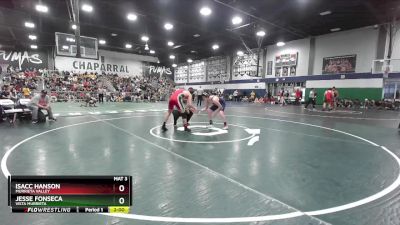 165 lbs 1st Place Match - Isacc Hanson, Murrieta Valley vs Jesse Fonseca, Vista Murrieta