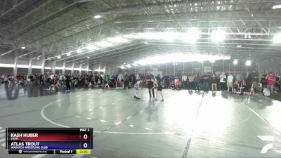 74 lbs Cons. Round 2 - Kash Huber, Utah vs Atlas Trout, Wasatch Wrestling Club