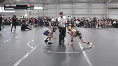 64 lbs Round 1 (6 Team) - Hilton Winter, Perrysburg WC vs Eli Michael, Contenders WA Blue