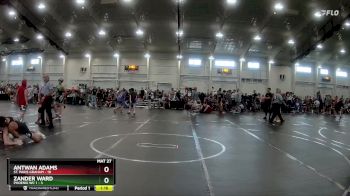 138 lbs Round 3 (6 Team) - Antwan Adams, St. Paris Graham vs Zander Ward, Phoenix WC 1
