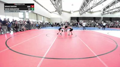 83-M lbs Consi Of 8 #2 - Ethan Santos, Northern Delaware Wrestling Academy vs Devin Eggleston, Xtreme Wrestling