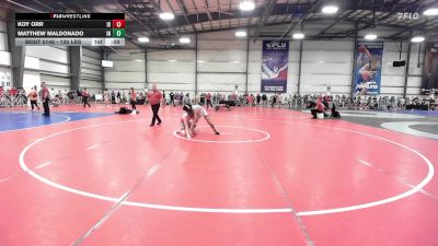 126 lbs Consi Of 32 #2 - Koy Orr, ID vs Matthew Maldonado, IN