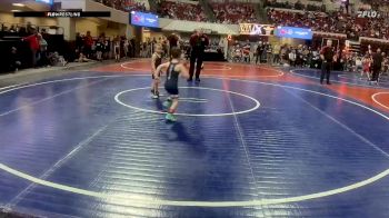 49 lbs Cons. Round 1 - Leyton Hettick, Butte Wrestling Club vs Ryatt Schaeffer, Cut Bank