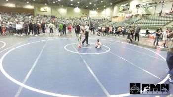 46 lbs Quarterfinal - Zayvynn Sanders, Twin City WC vs J.j. Stigi, Fallon Outlaws WC