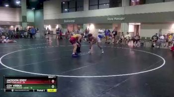 182 lbs Round 1 (8 Team) - Jackson Eddy, Ohio Titan Gold vs Coy Vrbka, Nebraska Hangin` Loose