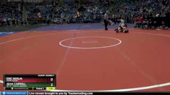 5A - 195 lbs Champ. Round 1 - Sean Carroll, OP-St. Thomas Aquinas vs Eric Berlin, Maize-South