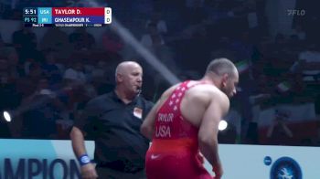 92 kg Final 3-5 - David Morris Taylor, United States vs Kamran Ghorban Ghasempour, Iran