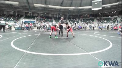 120 lbs Consolation - Karson Jones, Claremore Wrestling Club vs Asher Lauderdale, Claremore Wrestling Club