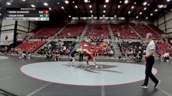 197 lbs 1st Place Match - Logan Kvien, McKendree vs Derek Blubaugh, Indianapolis