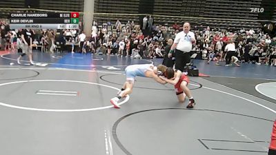 81 lbs Rr Rnd 9 - Charlie Haneborg, Nebraska Elite - MSE vs Keir Devlin, Revival X