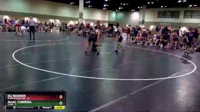 138 lbs Round 3 (6 Team) - Isaac Cabrera, CLAW vs Eli Bounds, Bubbletown Mat