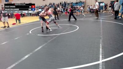 144 lbs Quarters - Cole Chugg, Jimenez Trained Academy vs Isaak Zollinger, East Idaho Elite Wrestling Club