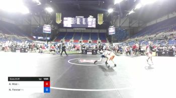 94 lbs Cons 8 #1 - Allen Woo, Illinois vs Noah Fenner, Pennsylvania