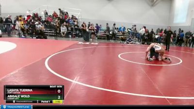 170 lbs Quarterfinal - Abigale Wold, Canon City vs Lashya Tijerina, Fort Lupton