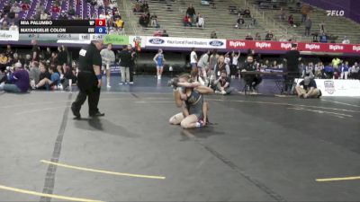 117 lbs Placement Matches (16 Team) - Mia Palumbo, William Penn vs Mayangelie Colon, Grand View