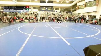 125 lbs Cons. Round 2 - Telma Rodrigues, Layton vs Eletise Fager, Corner Canyon