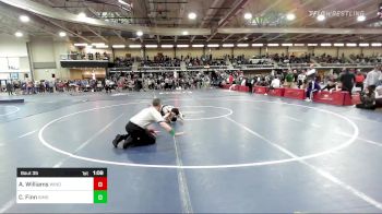 132 lbs Round Of 32 - Aidan Williams, Windham vs Cael Finn, Simsbury