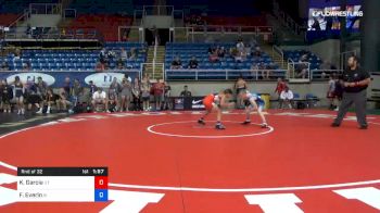 88 lbs Rnd Of 32 - Kyison Garcia, Utah vs Fisher Everin, Rhode Island