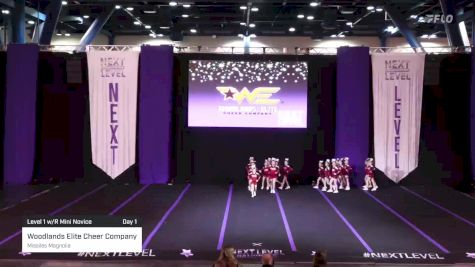 Woodlands Elite Cheer Company - Missiles Magnolia [2023 Level 1 w/R Mini Novice Day 1] 2023 Next Level Nationals-Houston