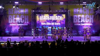 York Elite All Stars - Senior Legacy [2024 L3 Senior Day 1] 2024 ACDA Reach the Beach Cheer Grand Nationals