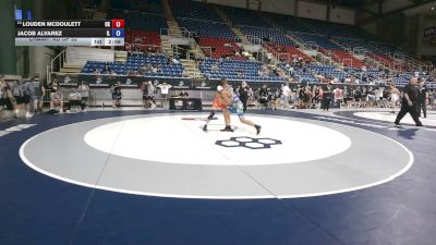 157 lbs Champ. Rd Of 32 - Louden McDoulett, Oklahoma vs Jacob Alvarez, Illinois