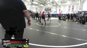 190 lbs Champ. Round 2 - Jade Seitz, San Dimas vs Mia Britt, Ayala