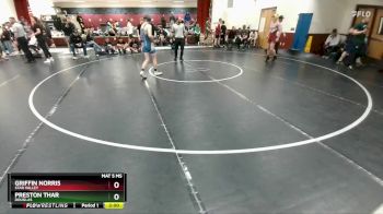 126 lbs Champ. Round 1 - Preston Thar, Douglas vs Griffin Norris, Star Valley
