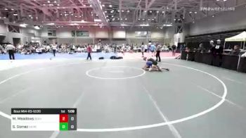 106 lbs Rr Rnd 3 - Max Meadows, Seahawks Gray vs Santana Gomez, Great Neck Blue