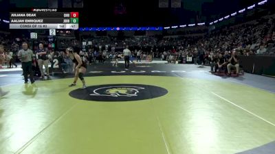 170 lbs Consi Of 16 #2 - Juliana Deak, Christopher (CC) vs Aaliah Enriquez, John Glenn (SS)