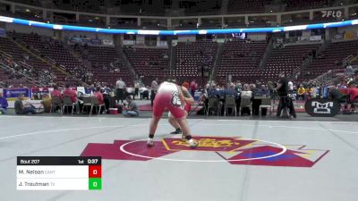 285 lbs Cons Round 1 - Mason Nelson, Canton vs Justis Troutman, Tri-Valley