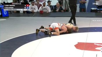 144 lbs Cons. Semis - Cody Trevino, Iowa vs Cole Speer, Ohio