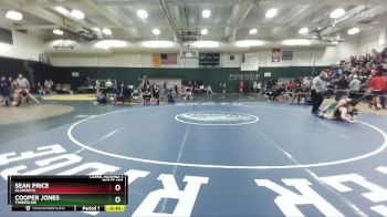 150 lbs Cons. Round 1 - Sean Price, Klahowya vs Cooper Jones, Timberline