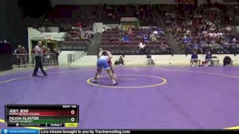 174 lbs Quarterfinal - Dejon Glaster, Millikin University vs Joey Jens, North Central College